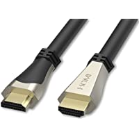 MoKo HDMI 2.0 Cable (7.5m) for Amazon Fire TV and Other HDMI-Enabled Devices- Negro